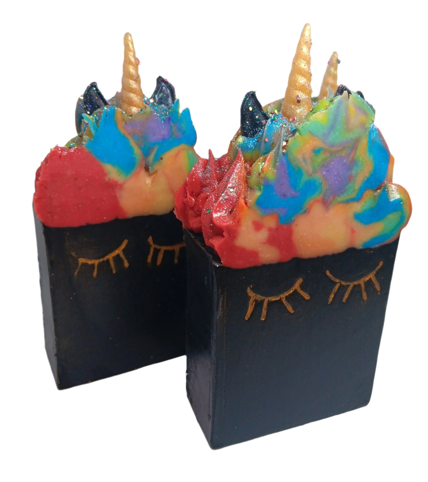 Mystical Unicorn Goat Milk Crafted Soap - Black