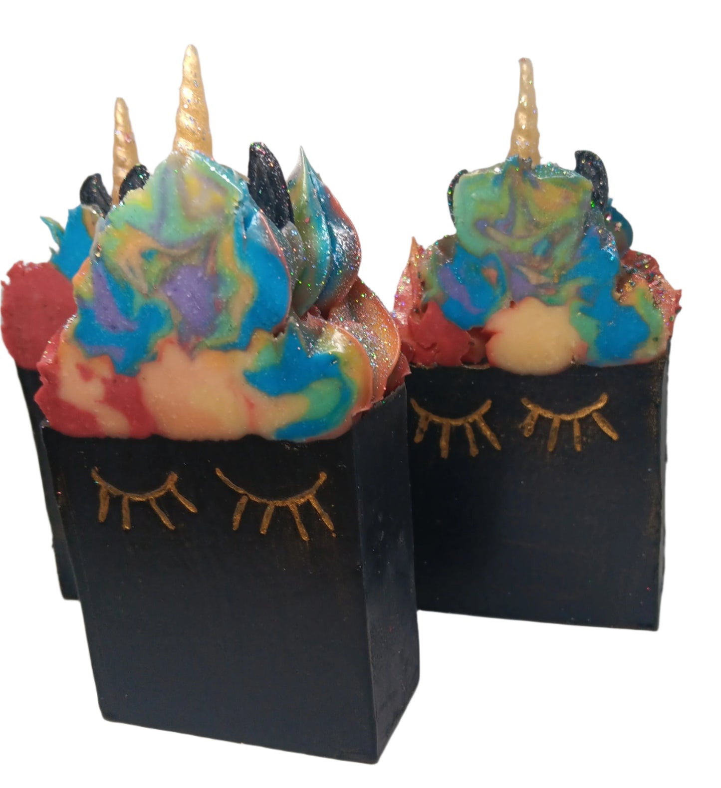 Mystical Unicorn Goat Milk Crafted Soap - Black